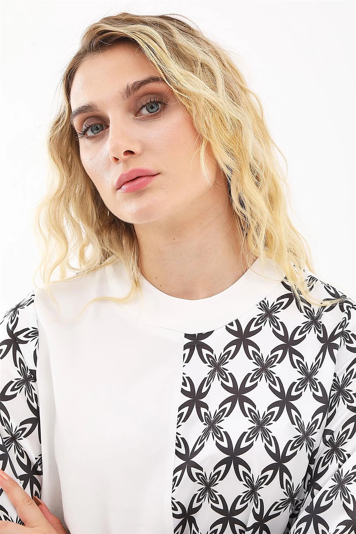 Printed Tunic Black