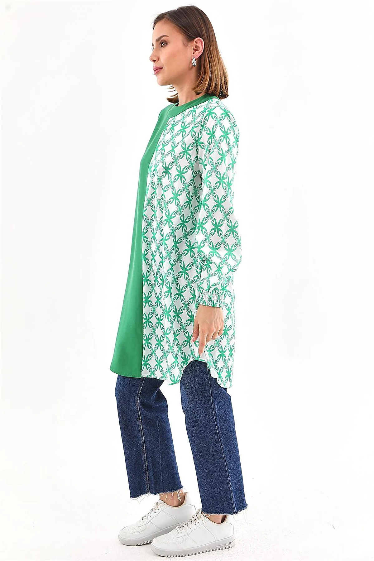Printed Tunic in Green