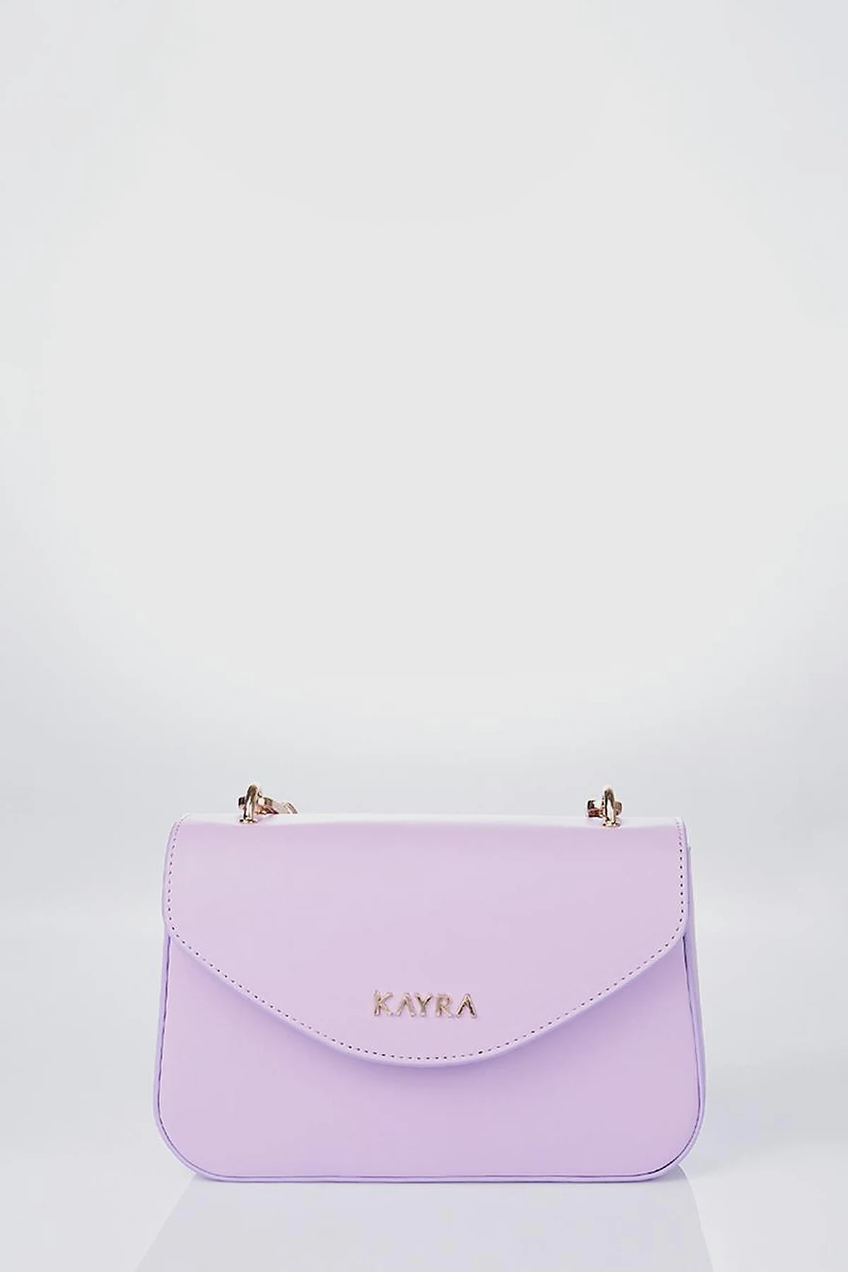 Beaded Detail Baguette Bag Purple