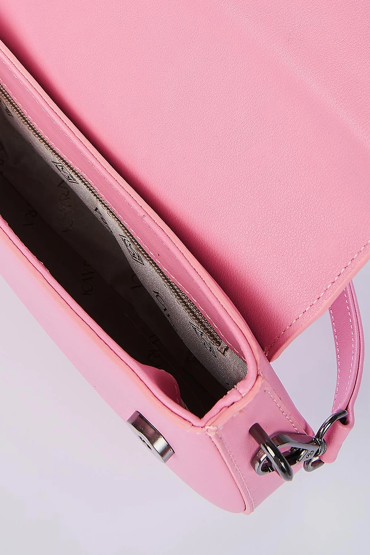 Oval Shape Bag Pink