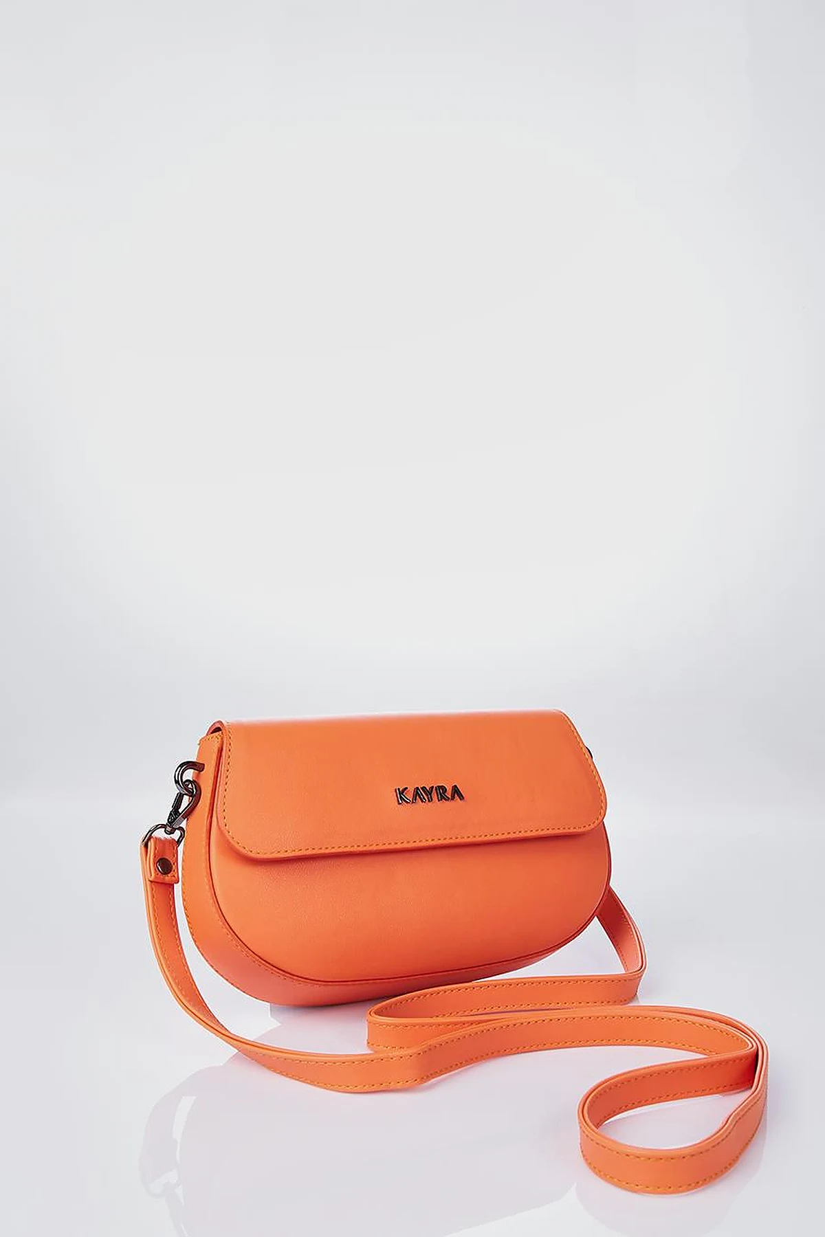 Oval Shape Bag Orange