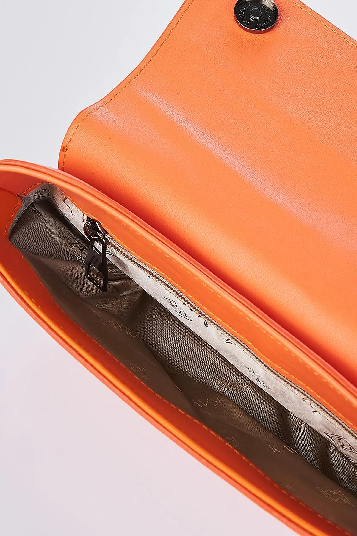 Oval Shape Bag Orange