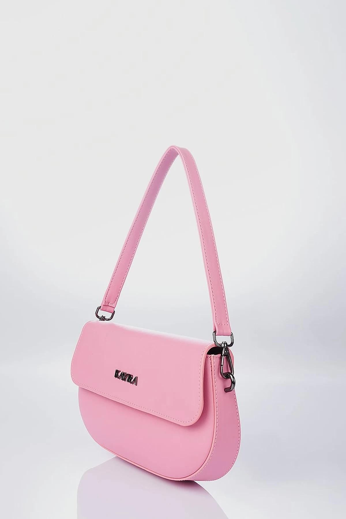 Oval Shape Bag Pink