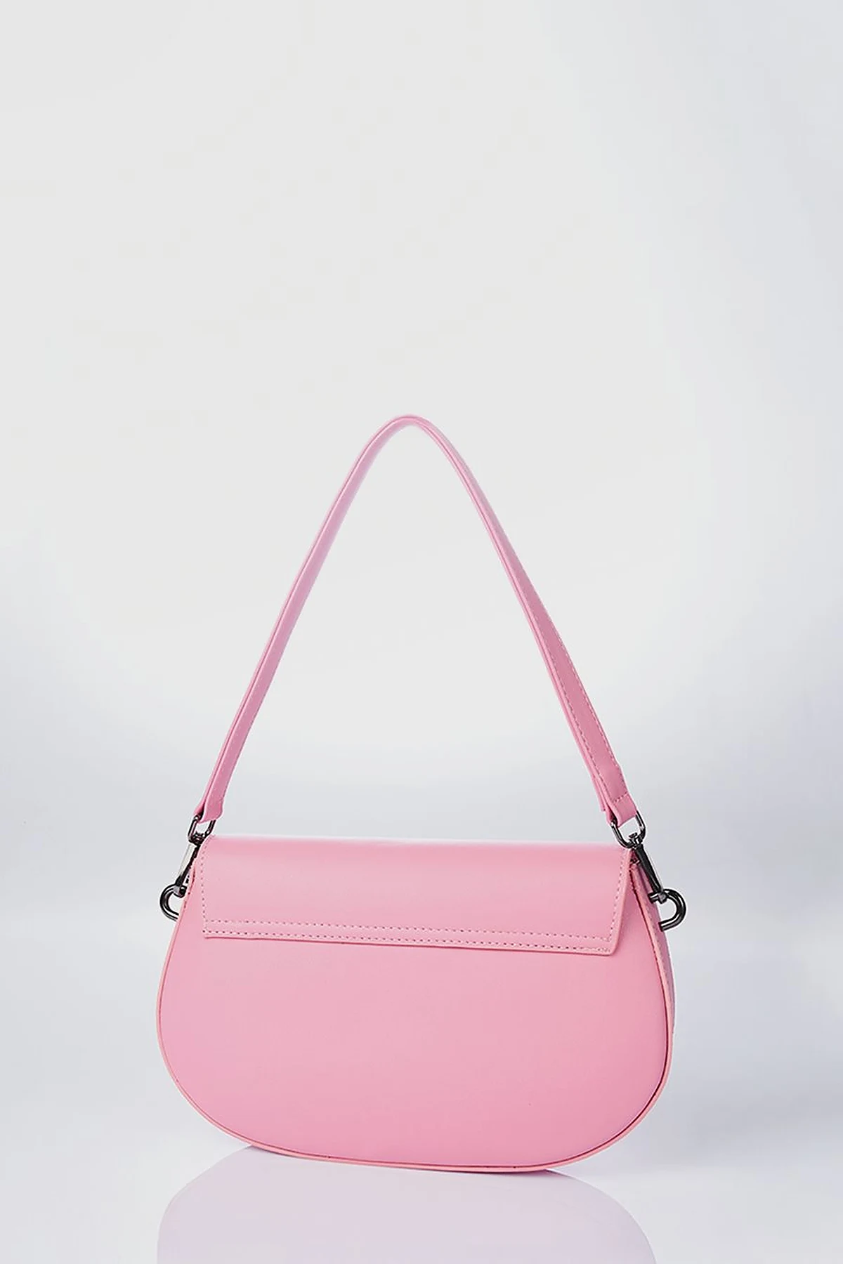 Oval Shape Bag Pink