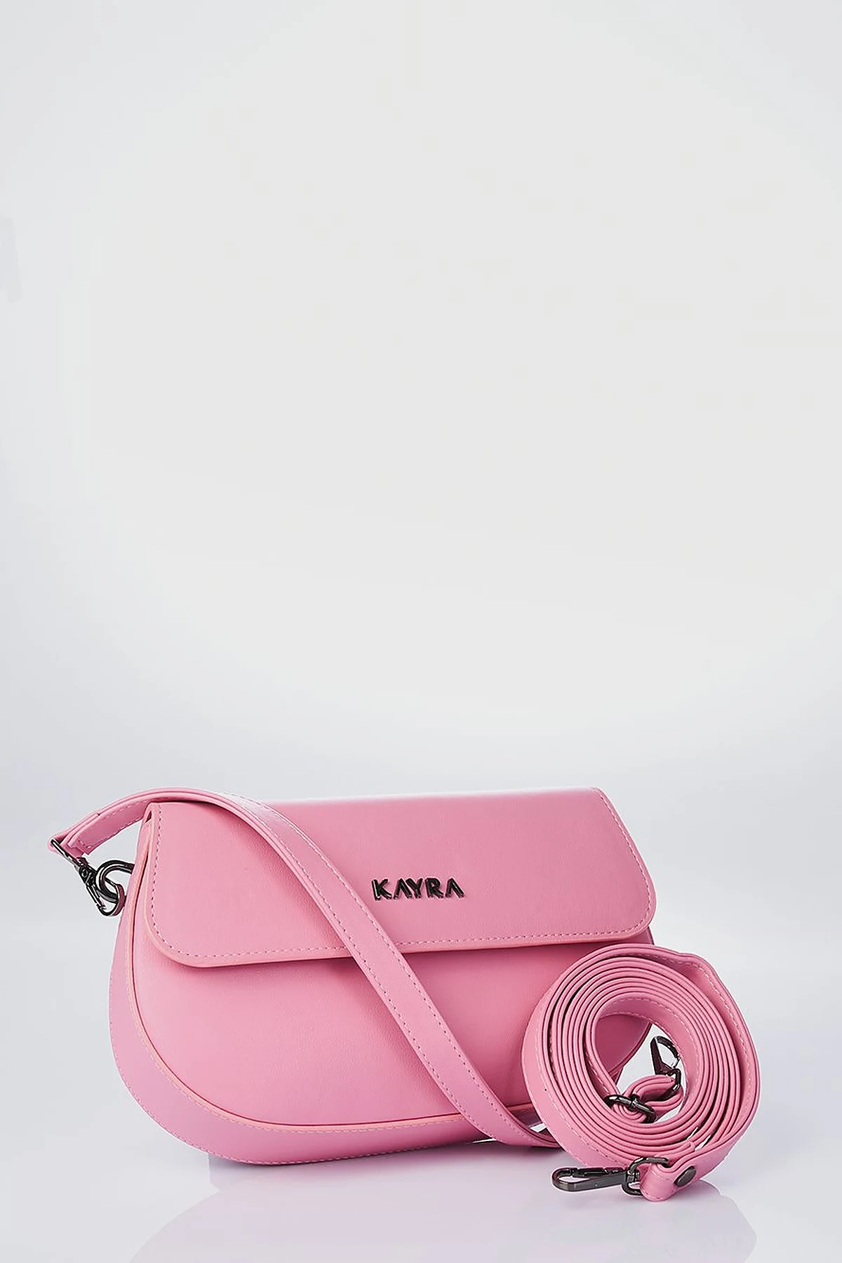 Oval Shape Bag Pink