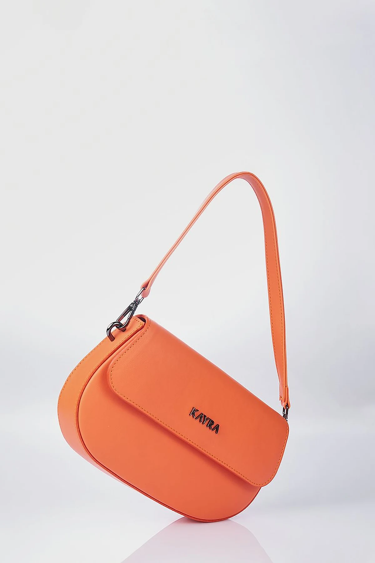 Oval Shape Bag Orange