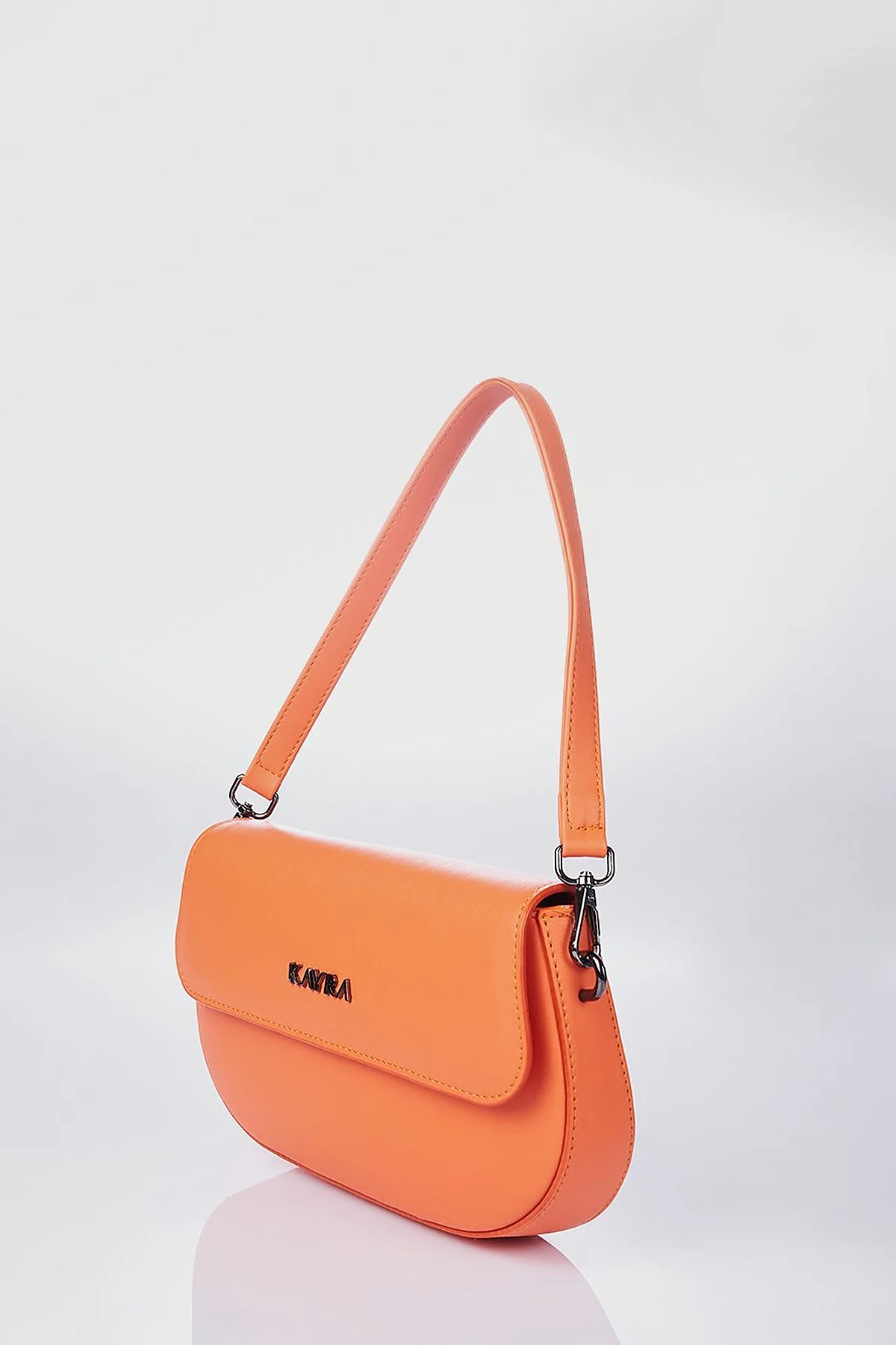 Oval Shape Bag Orange