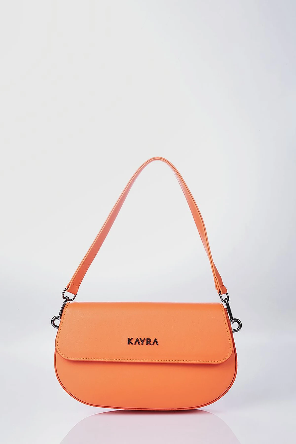 Oval Shape Bag Orange