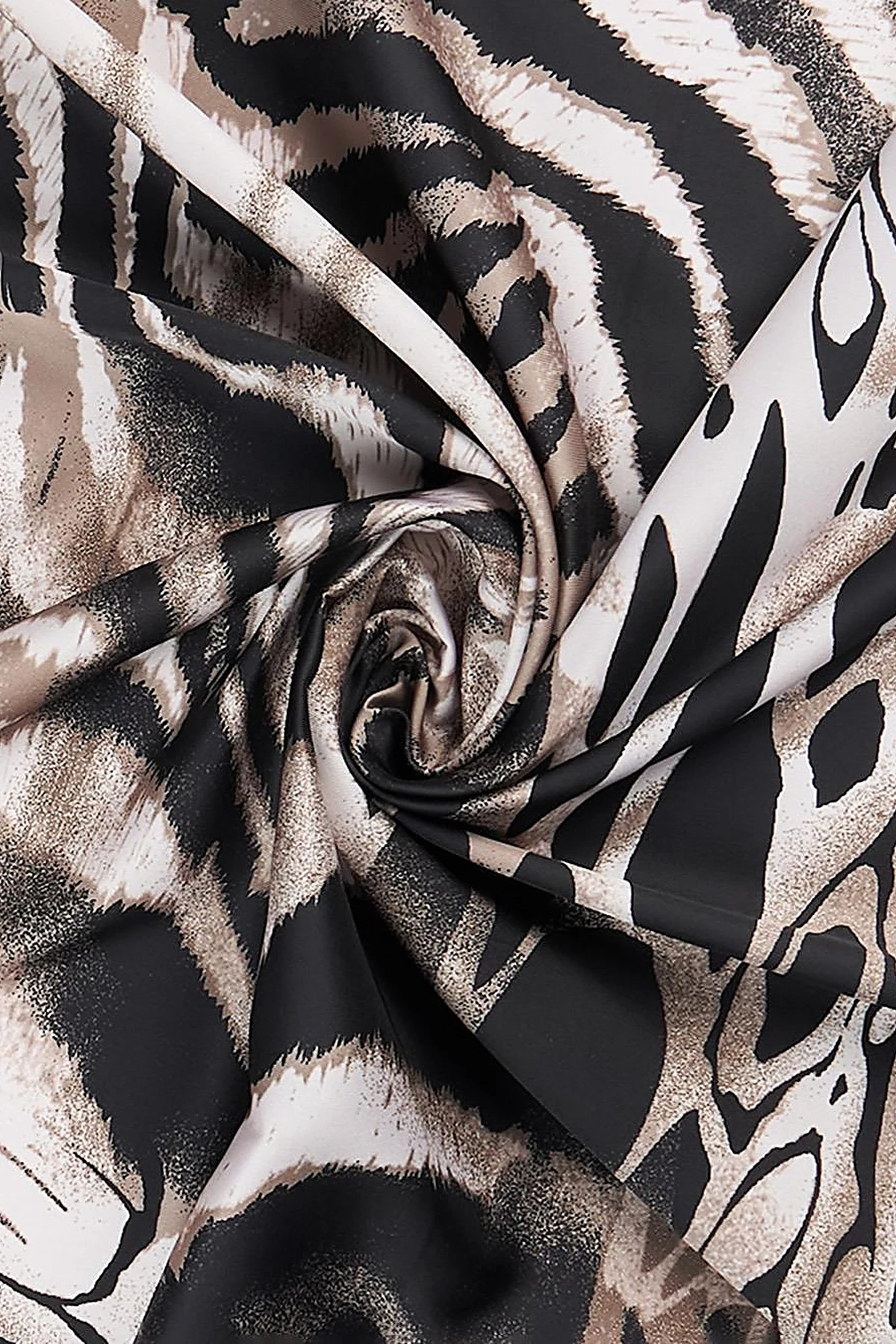 Leopard Print Scarf Khaki
