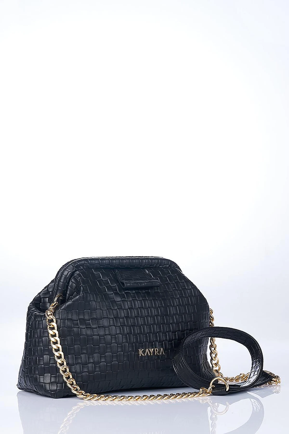 Frame Shoulder Bag Black