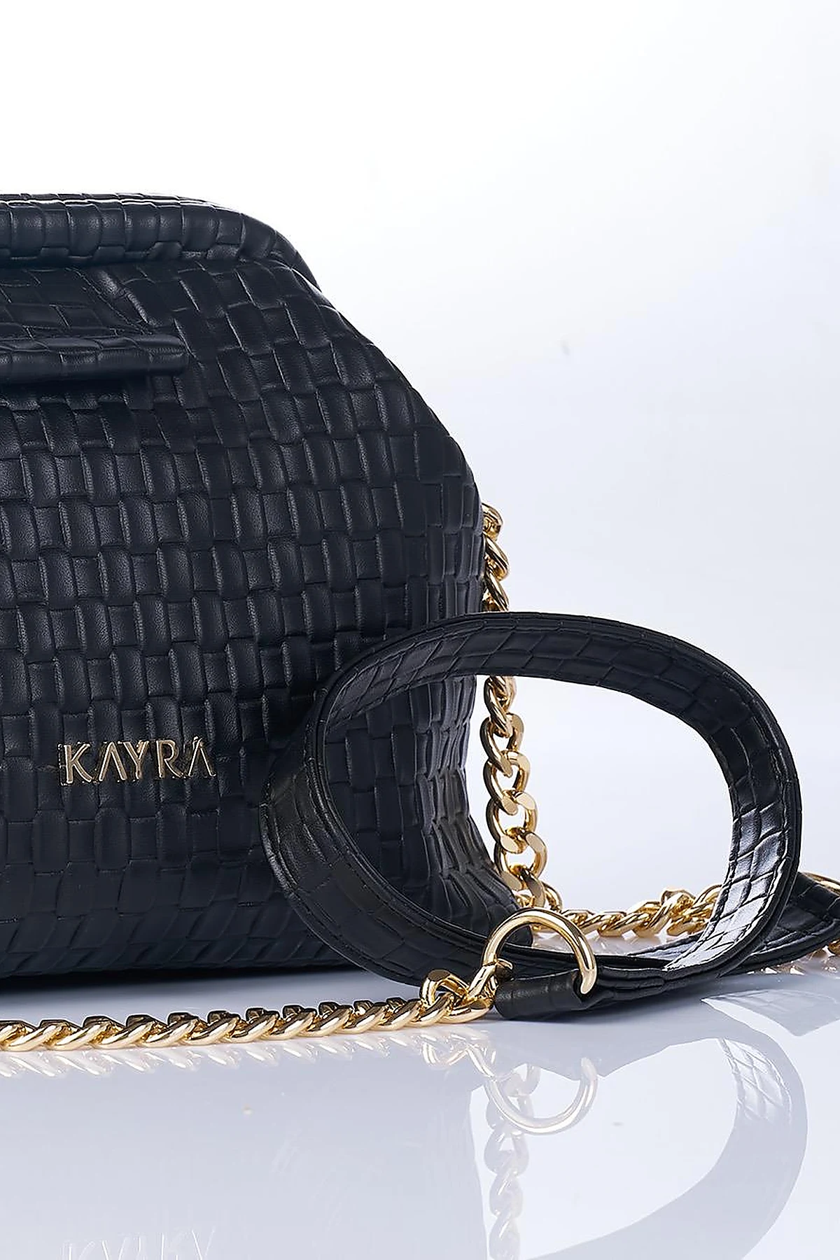 Frame Shoulder Bag Black