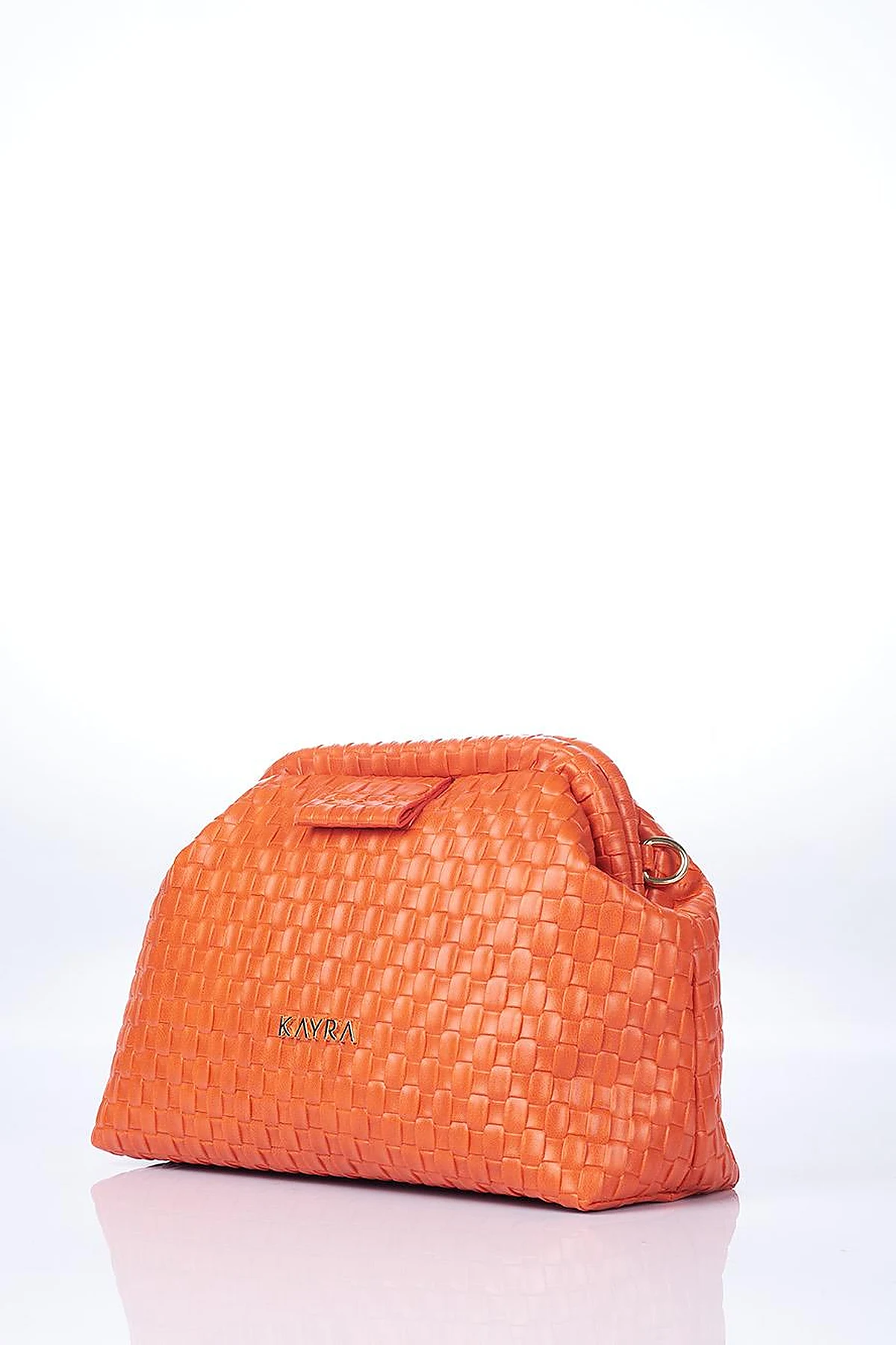 Frame Shoulder Bag Orange 