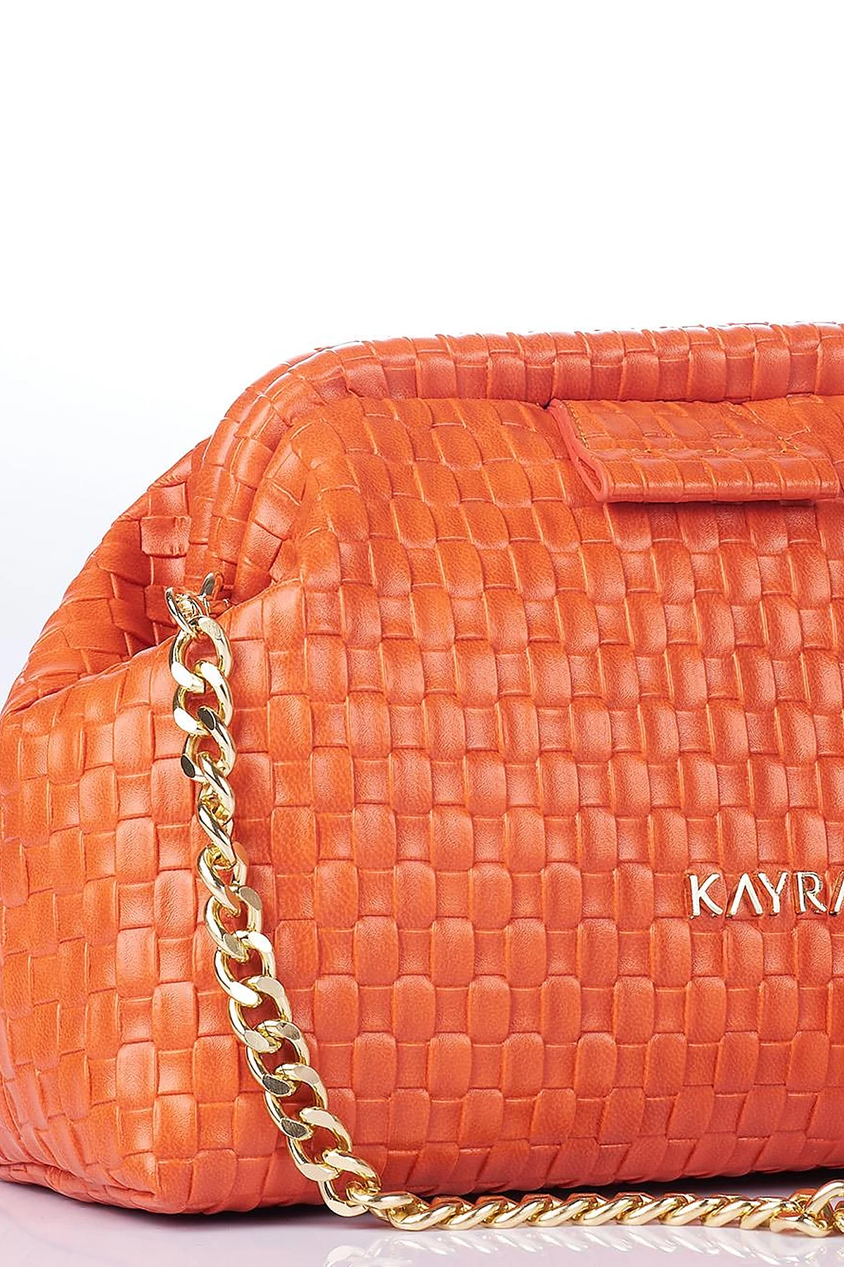 Frame Shoulder Bag Orange 