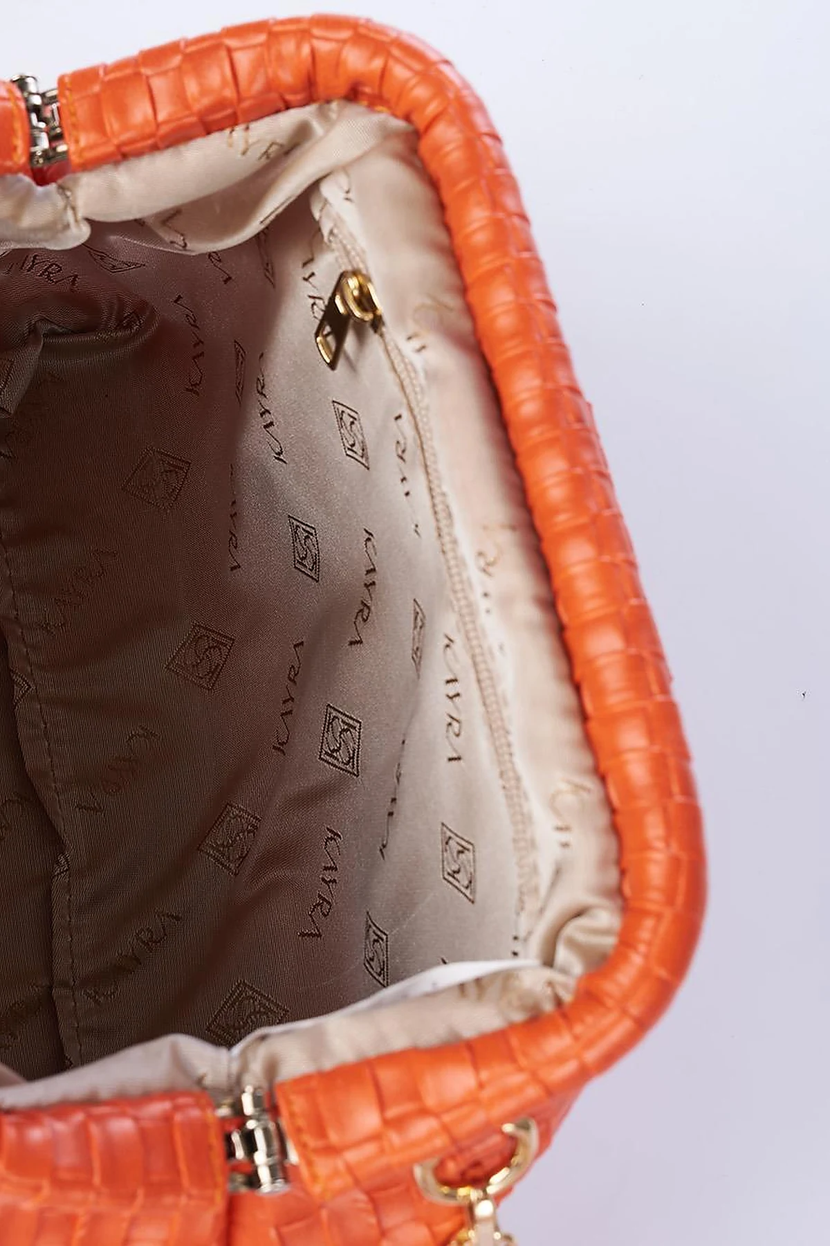 Frame Shoulder Bag Orange 