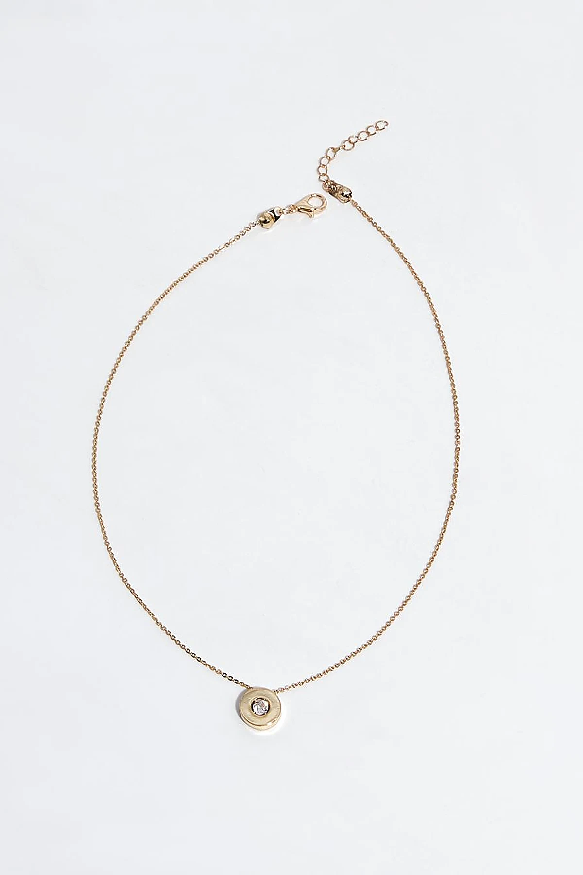 Minimalist Figurine Necklace Gold