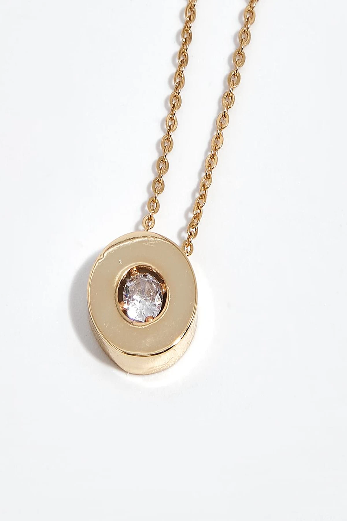 Minimalist Figurine Necklace Gold