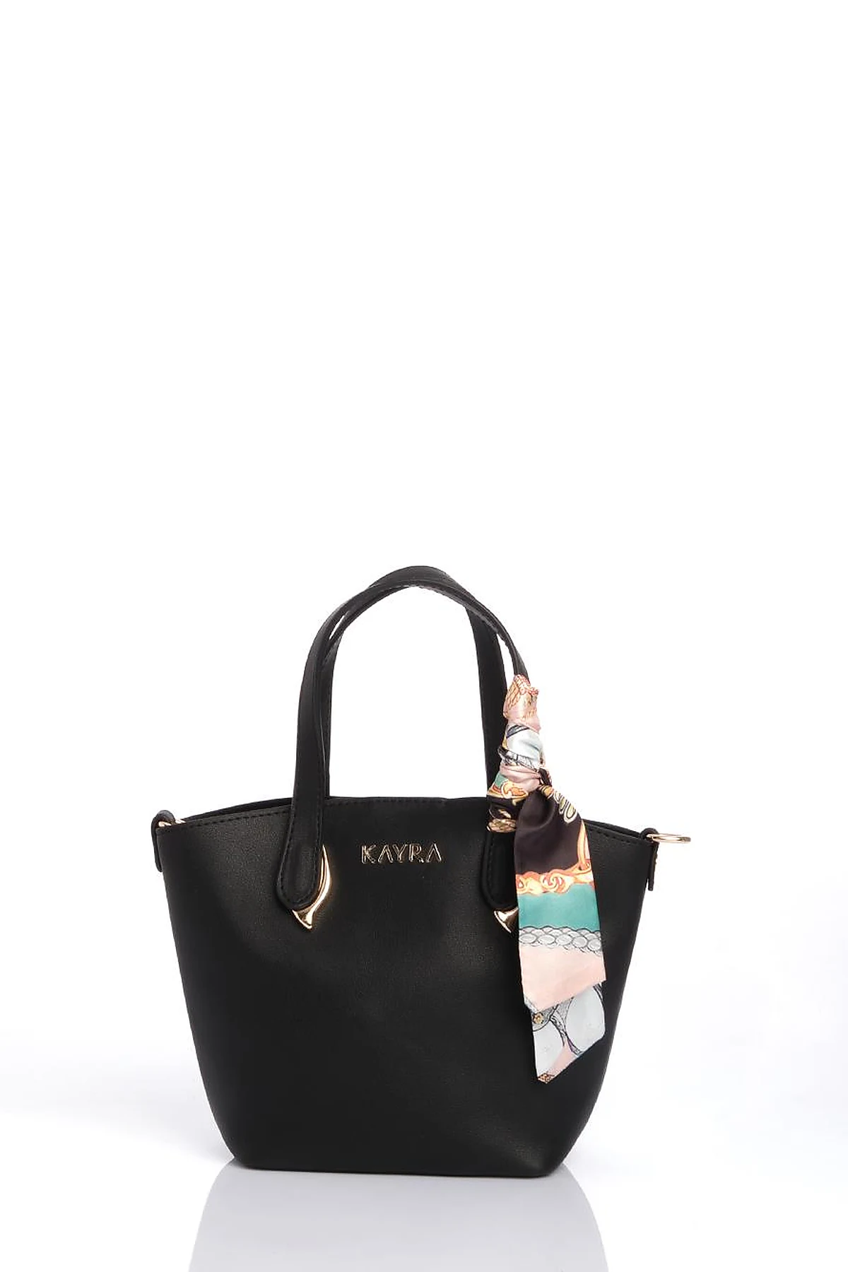 Footbag Detailed Tote Bag Black