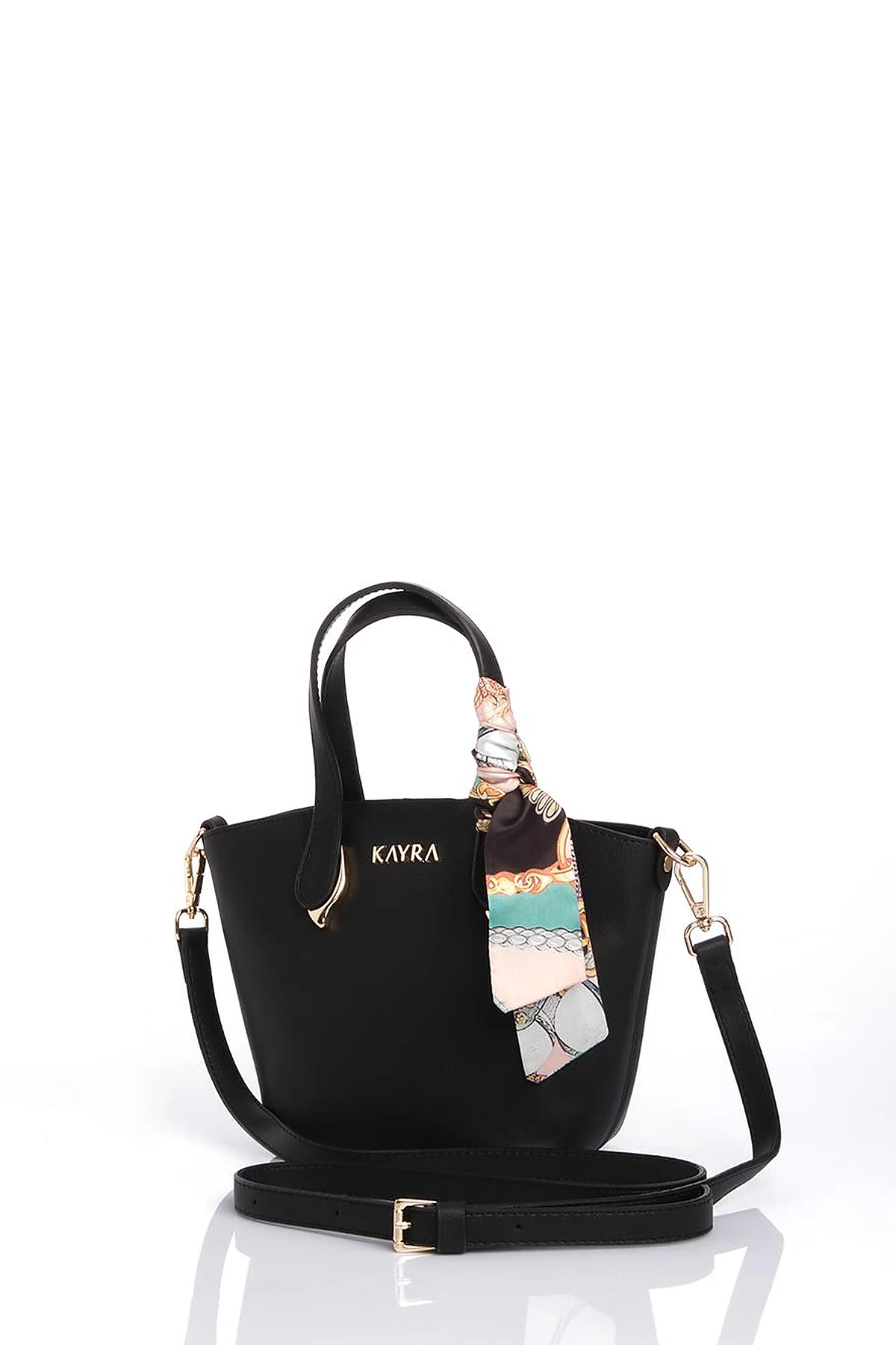 Footbag Detailed Tote Bag Black