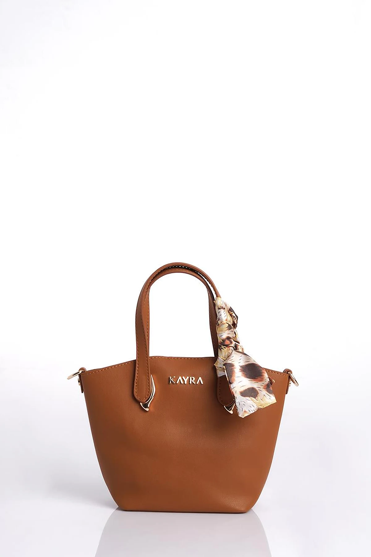 Footbag Detailed Tote Bag Cinnamon