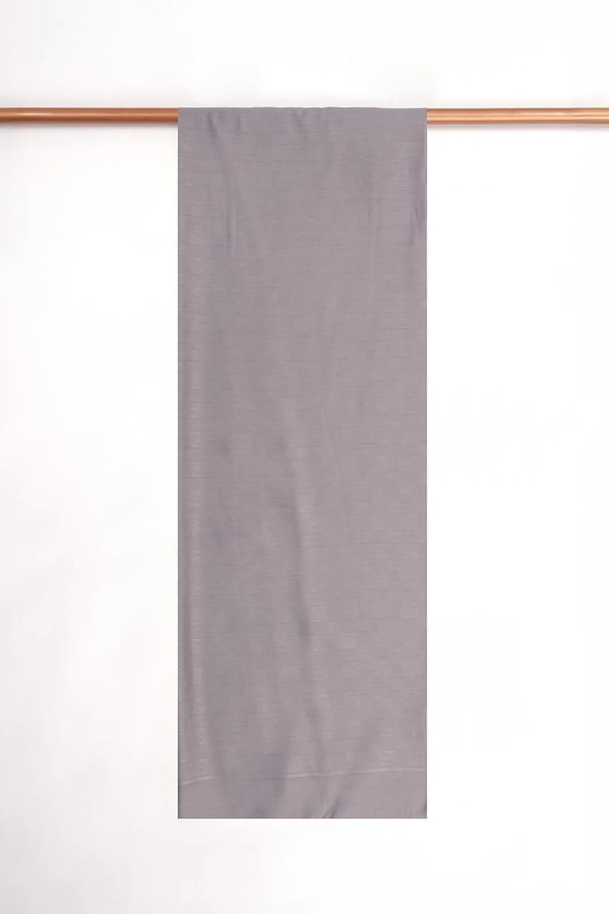 Fine Woven Silk Scarf –Dark Grey