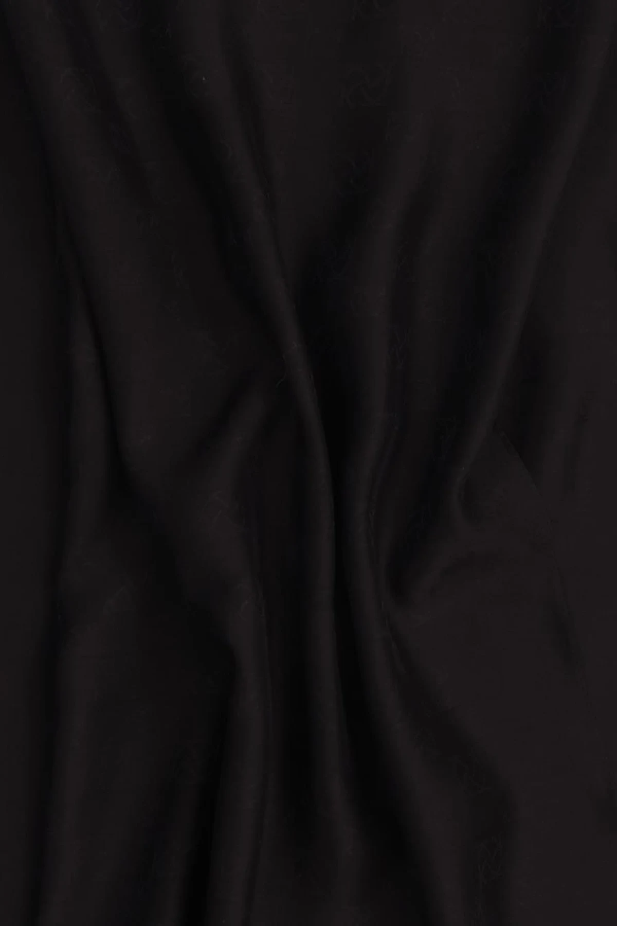 Fine Woven Silk Scarf –Black