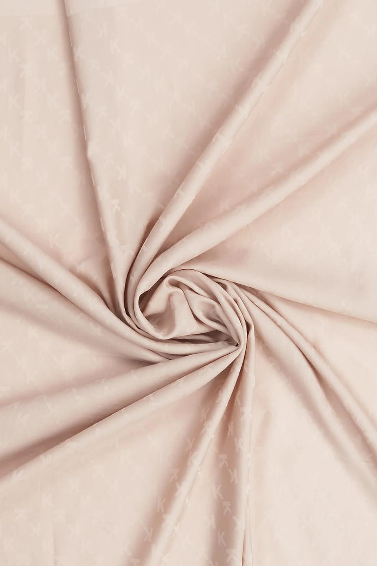 K Logo Woven Scarf Light Beige