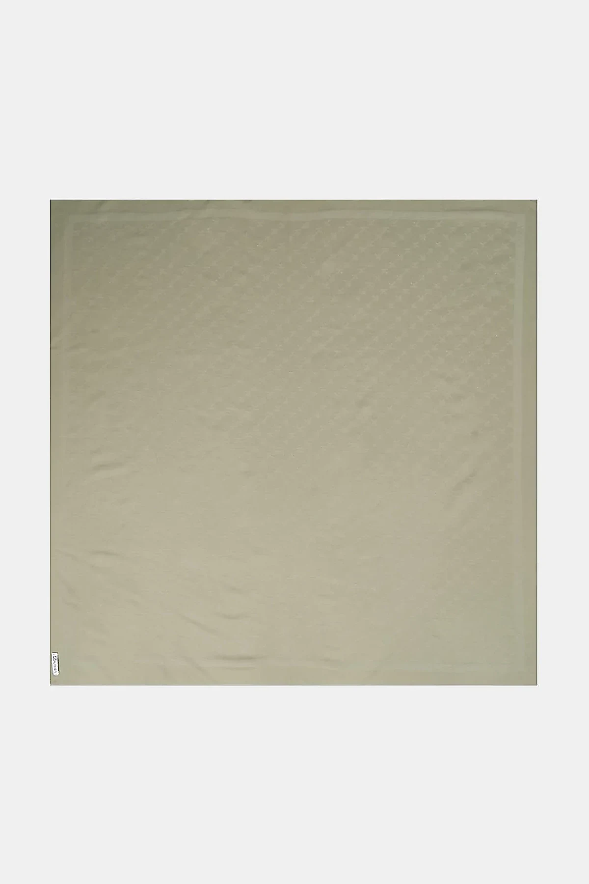 K Logo Woven Scarf Aqua Green
