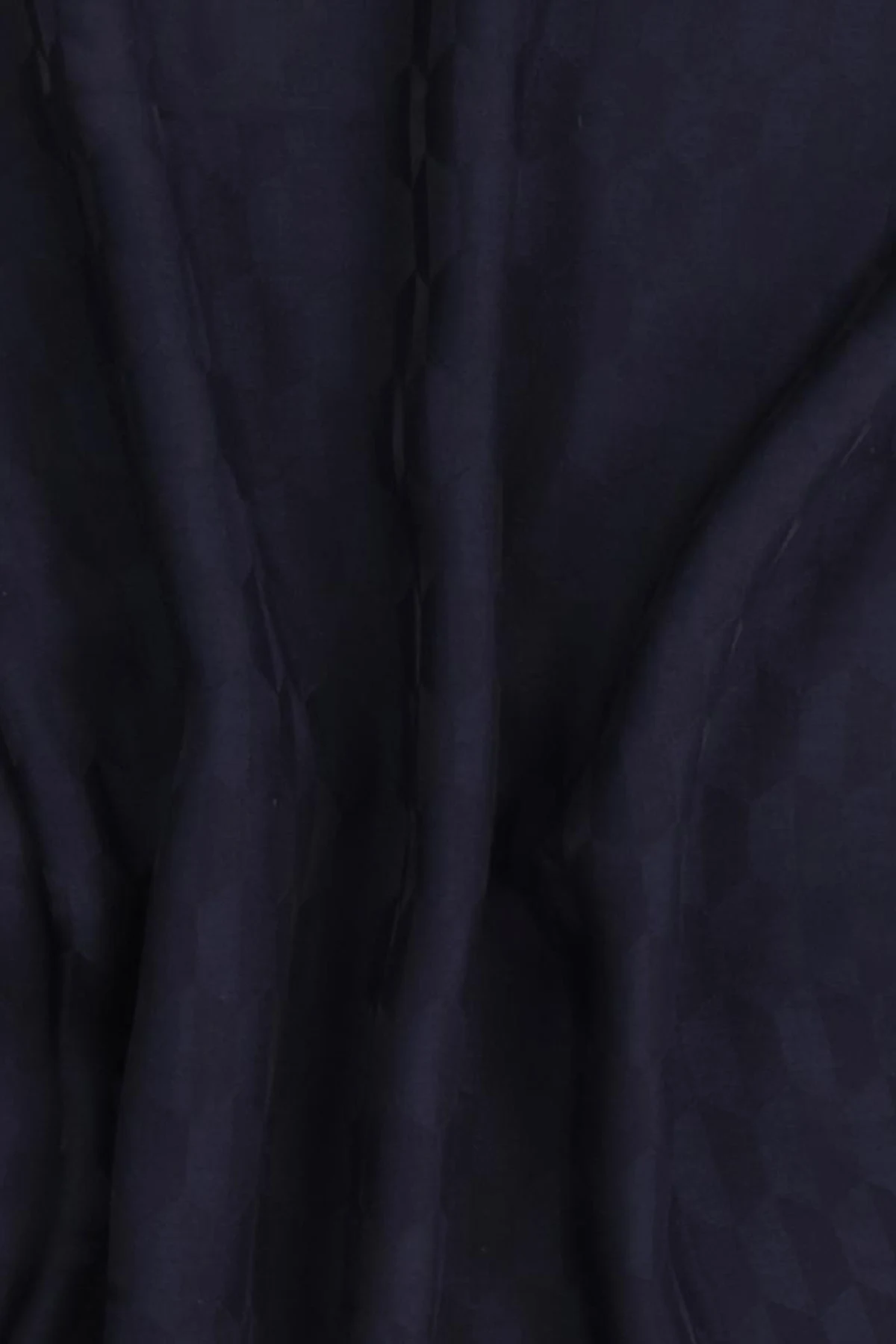 Cocoon Pattern Jacquard Woven Shawl Navy Blue