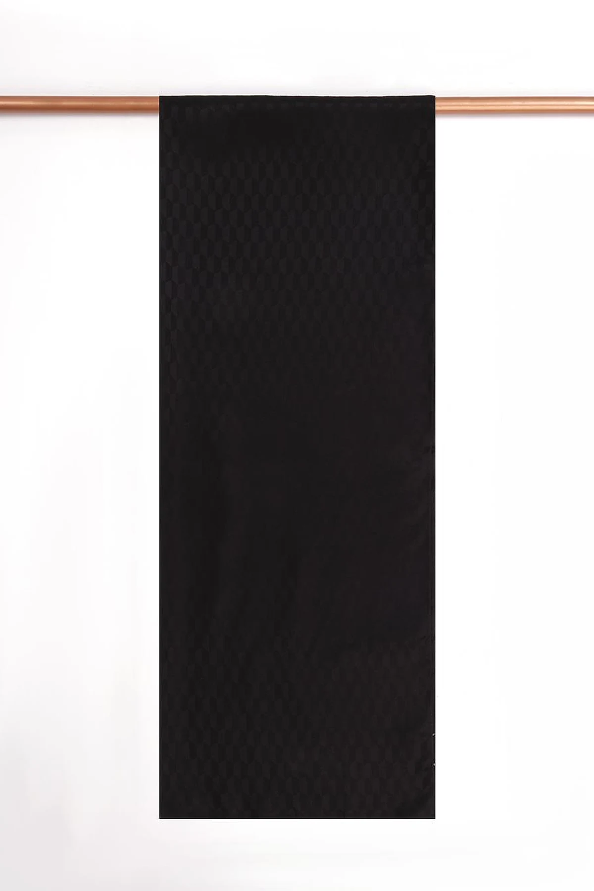 Cocoon Pattern Jacquard Woven Shawl Black