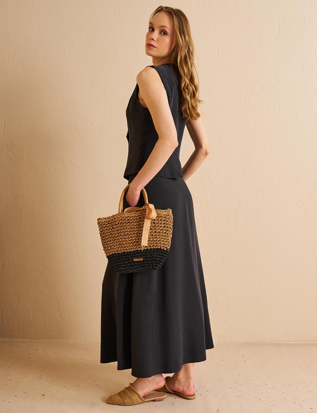Vested Modal Suit Black