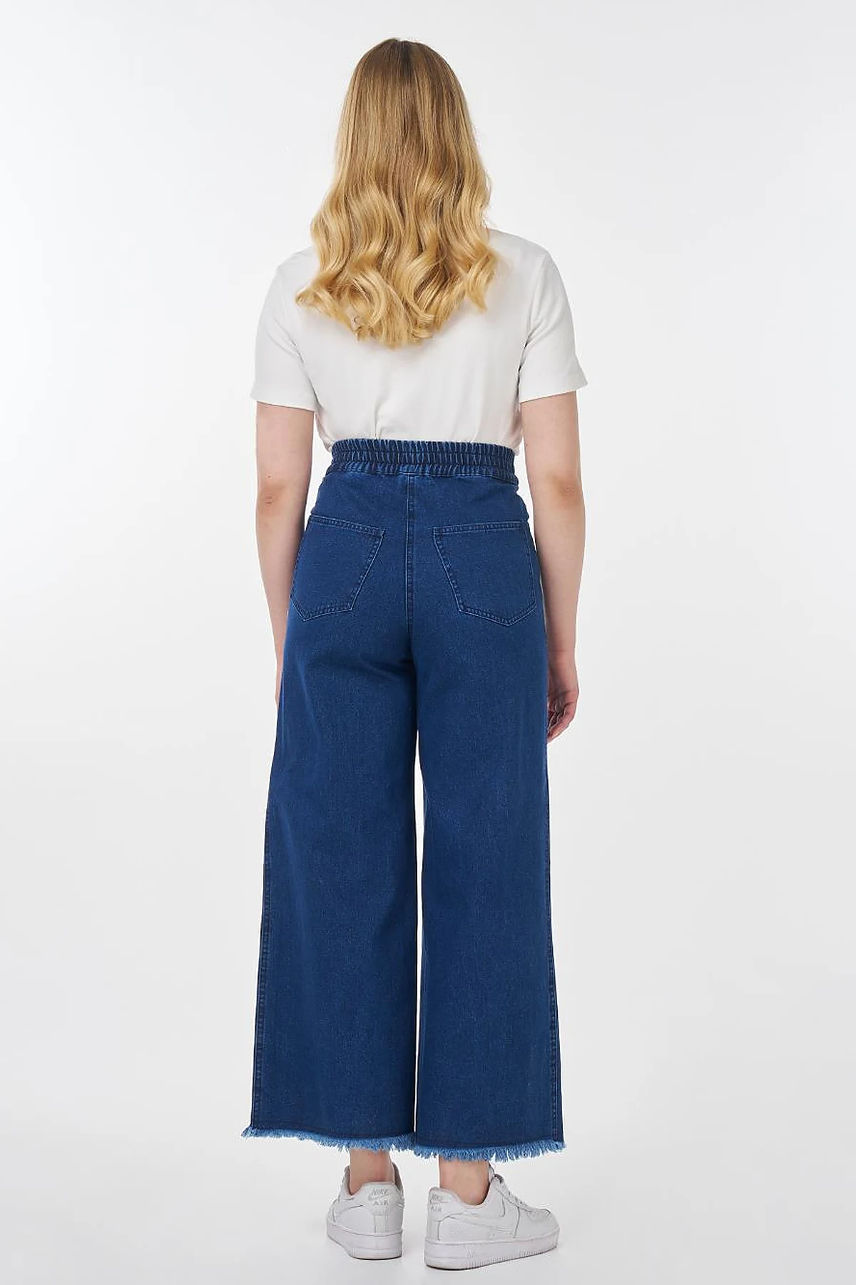 Marine Fit Denim Pants Navy