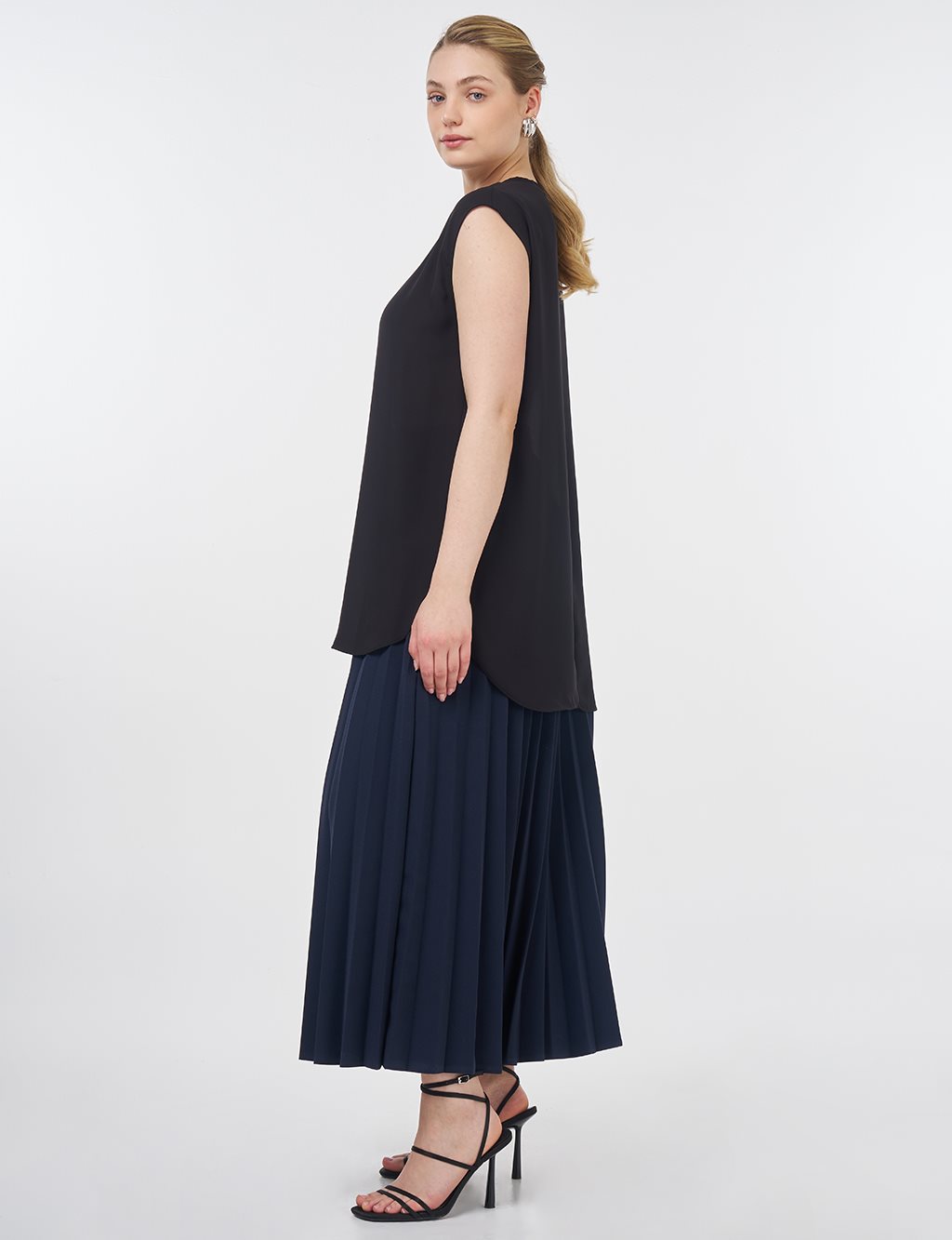 Crew Neck Basic T-Shirt Black 