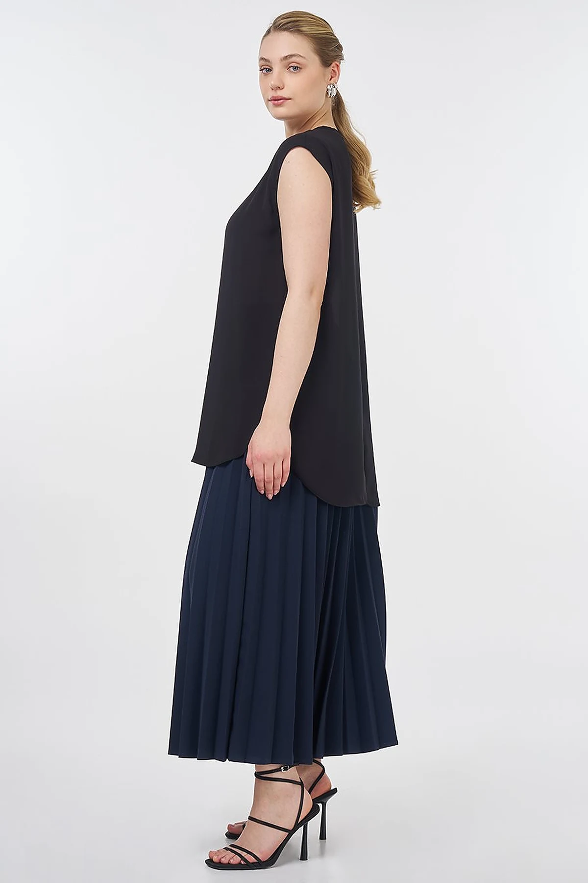 Crew Neck Basic T-Shirt Black 