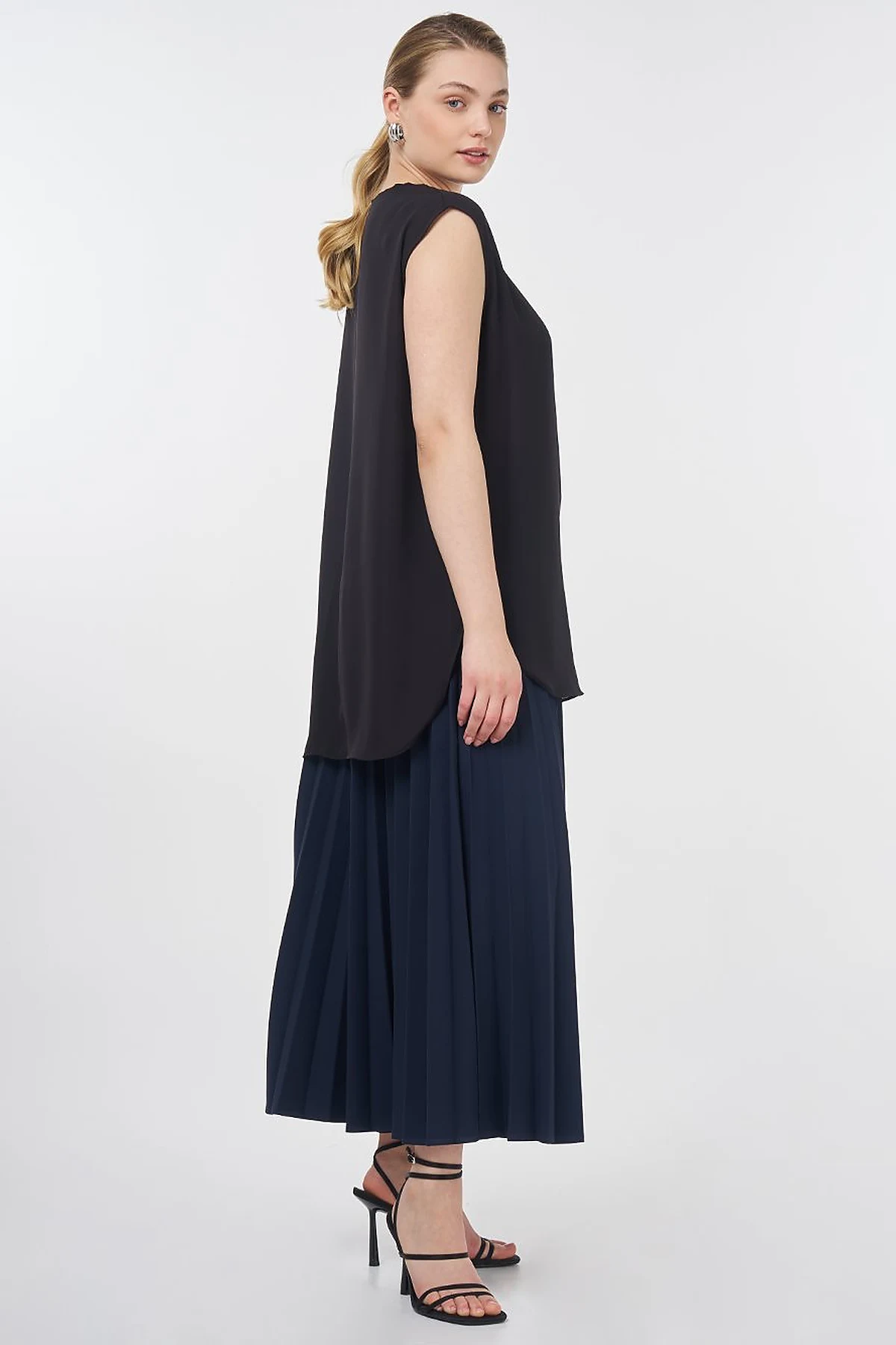 Crew Neck Basic T-Shirt Black 