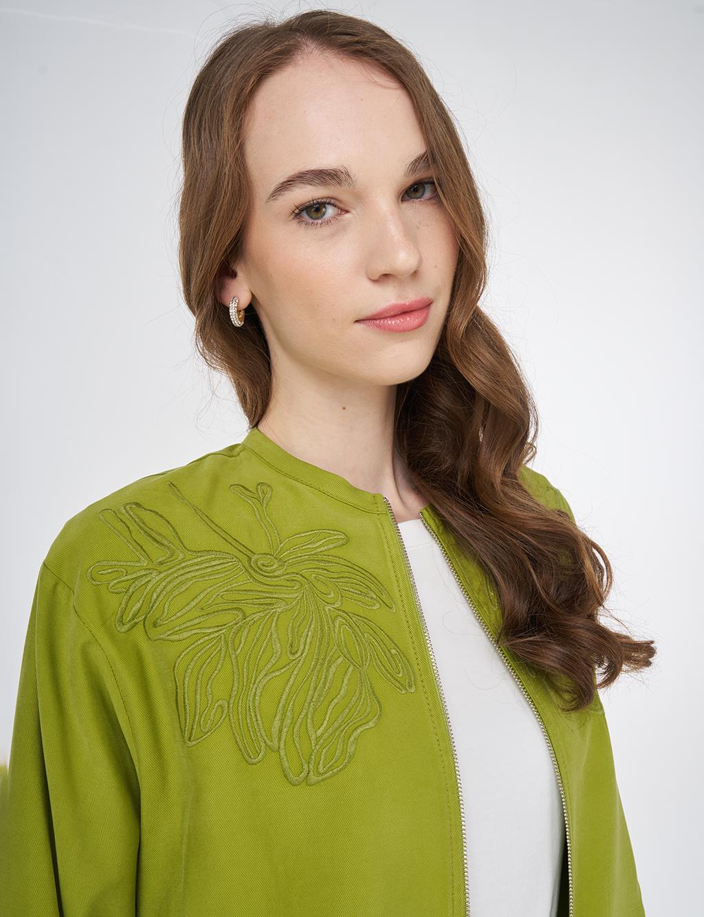Adjustable Waist Modal Tunic Golden Lime