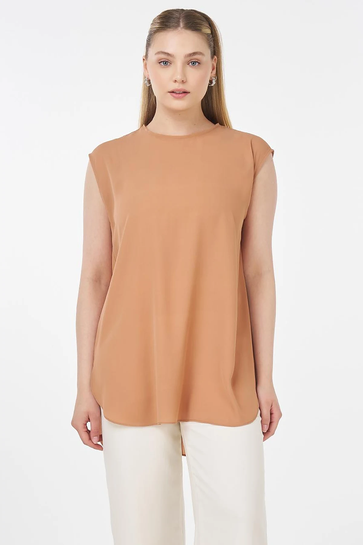 Crew Neck Basic T-Shirt Tile