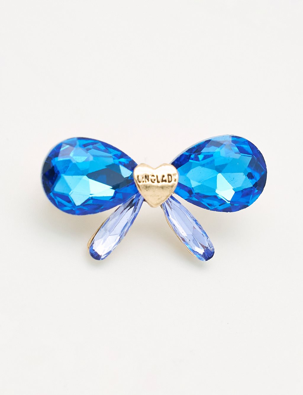 Bow Brooch Blue