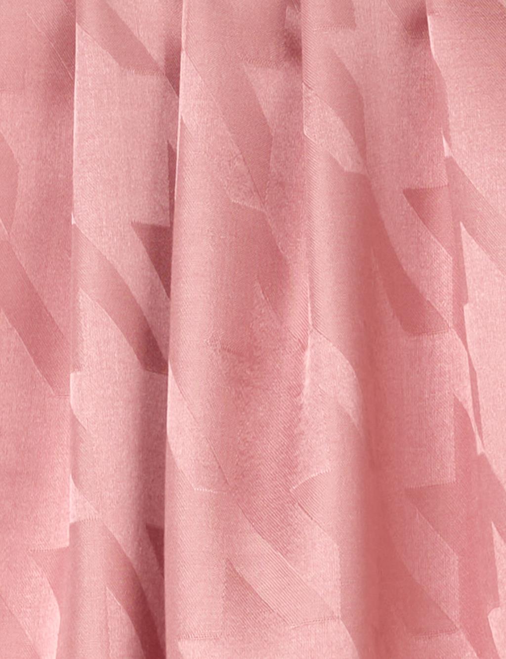 Hound's Foot Patterned Jacquard Shawl Powder