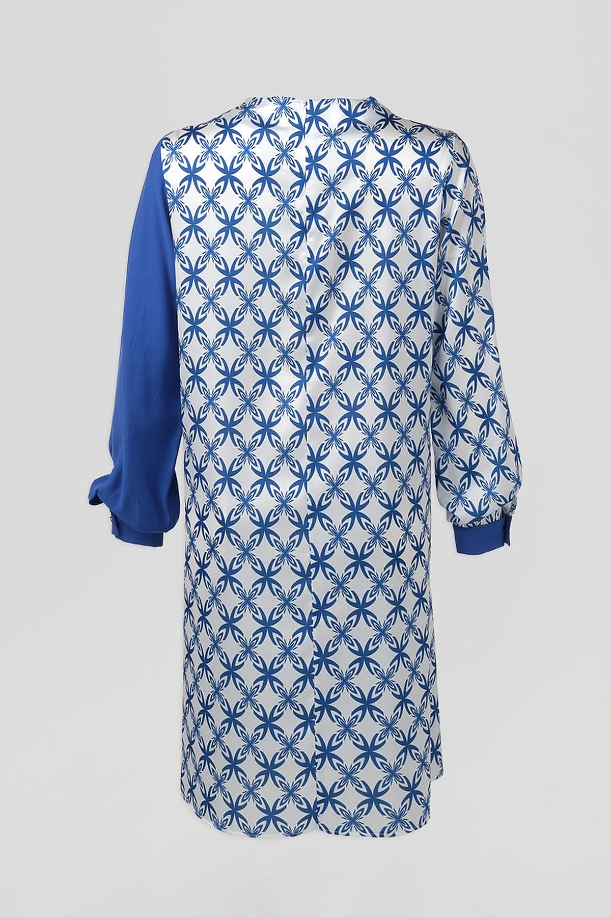 Elegant Floral Pattern Tunic Sax