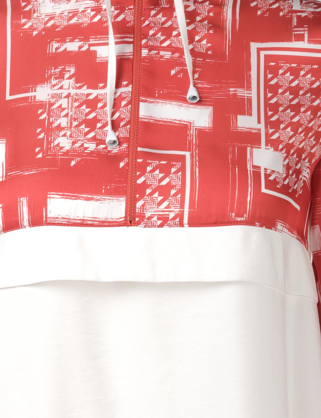 Layered Detail Tunic Ecru