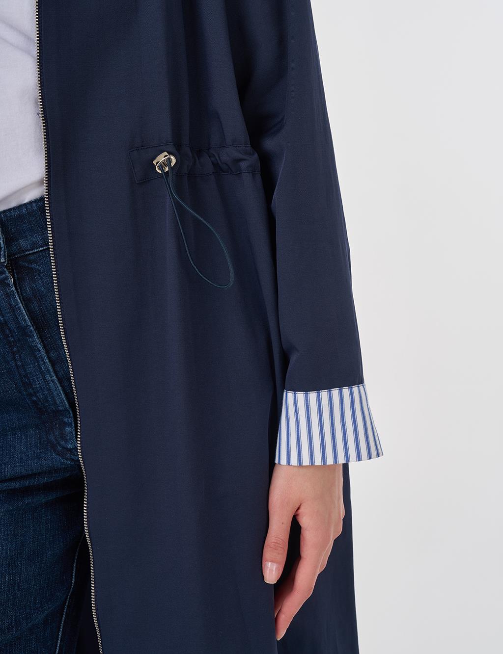 Adjustable Waist Coat Dark Navy