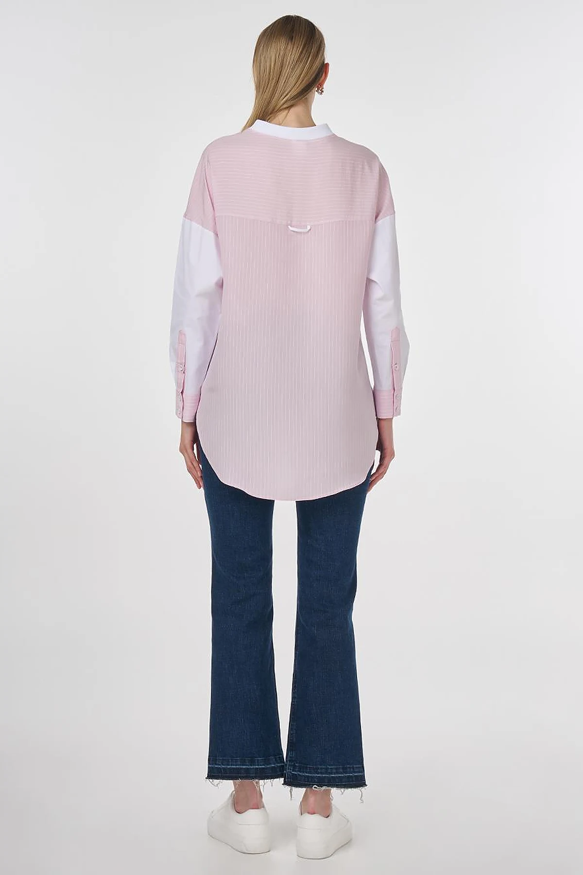 Lace Appliqué Modal Tunic Pink 