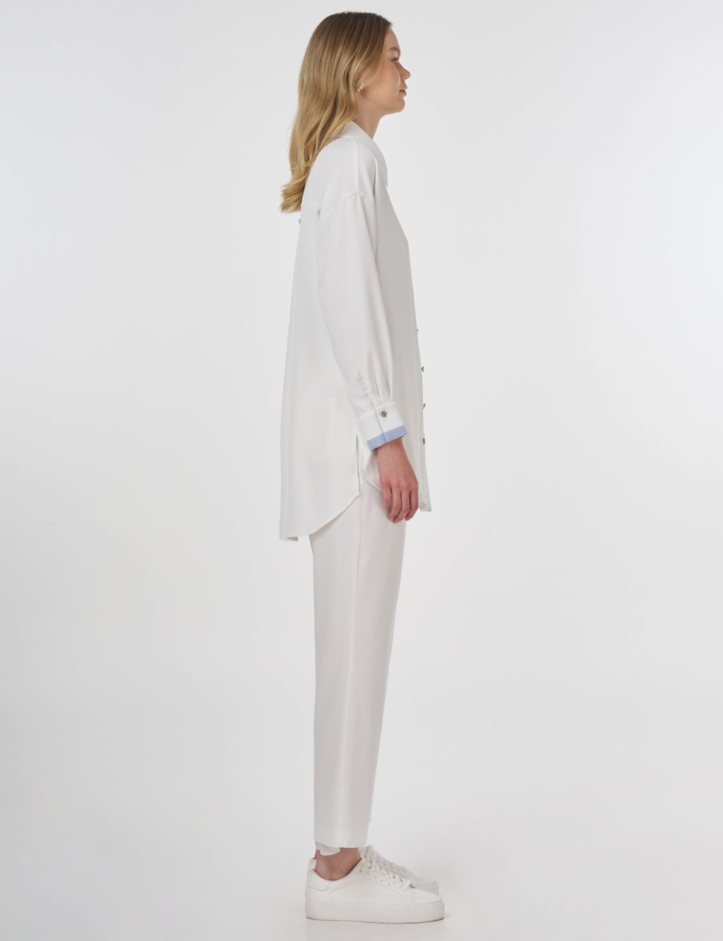 Embroidered Tunic Ecru 