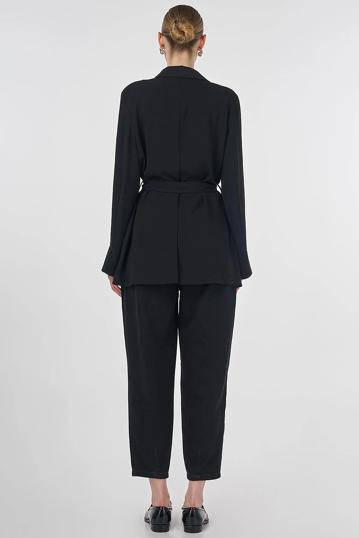 Belted Jacket Black 