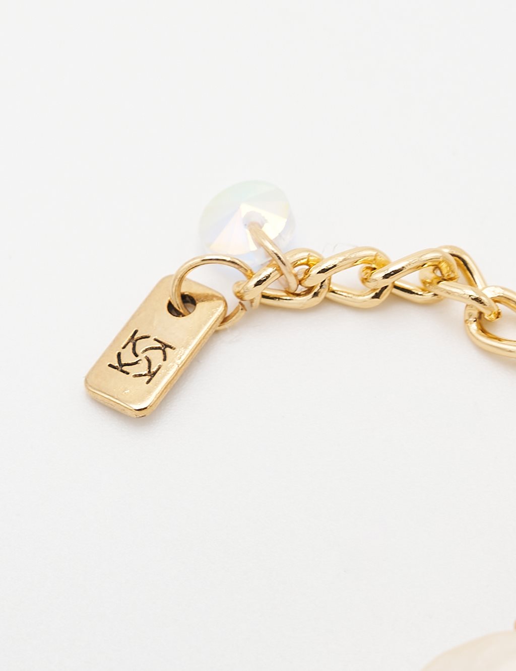 Multi-Pearl Figure Bracelet Gold