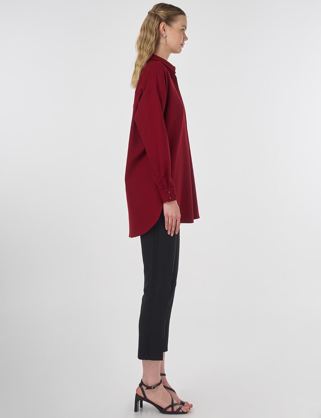 Basic Shirt Burgundy 