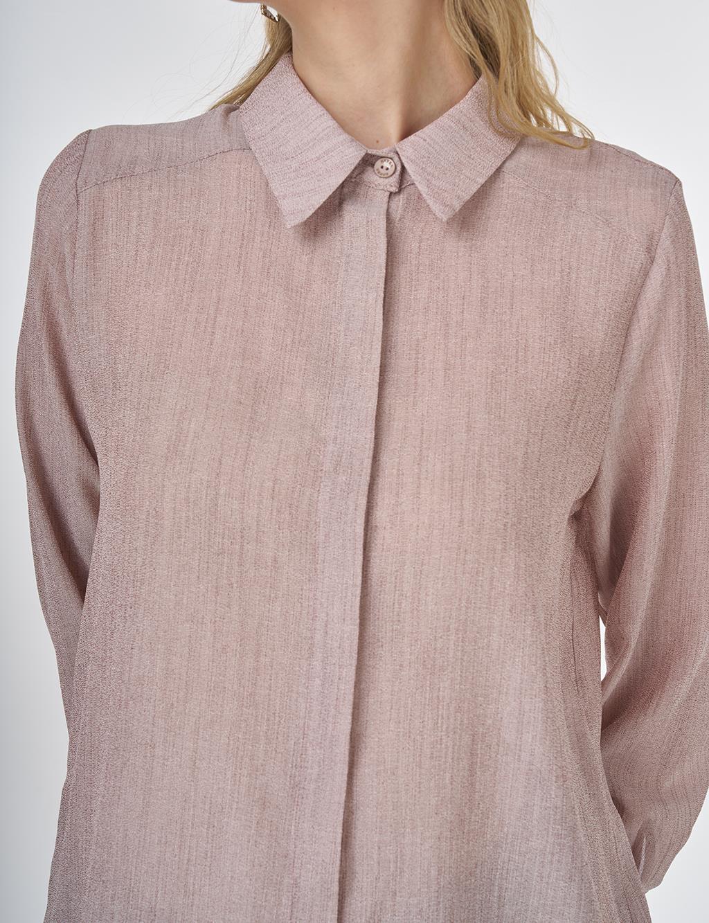 Long Basic Tunic Burgundy