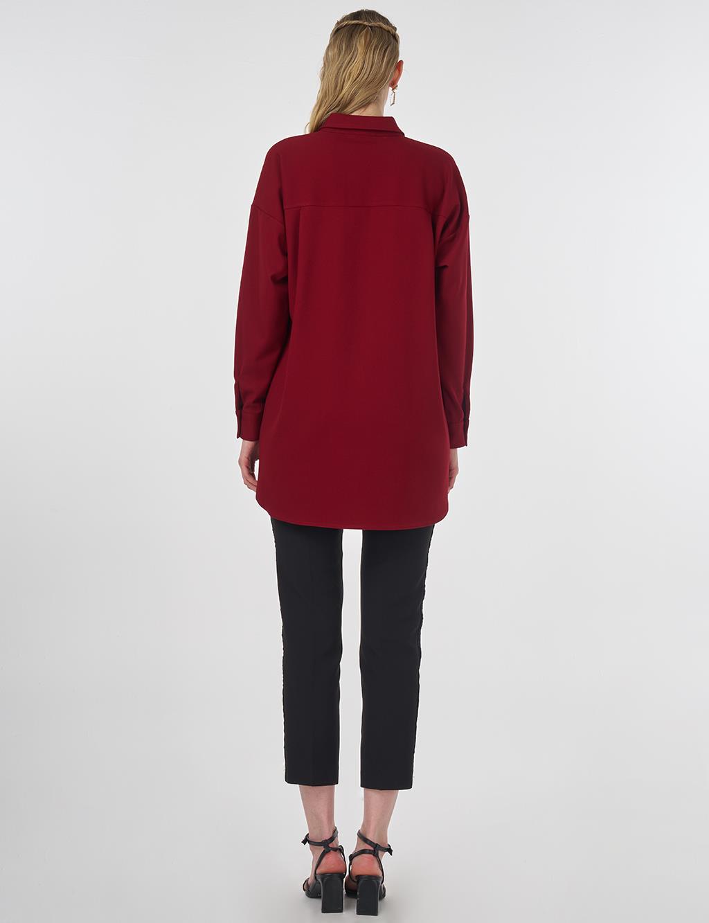 Basic Shirt Burgundy 