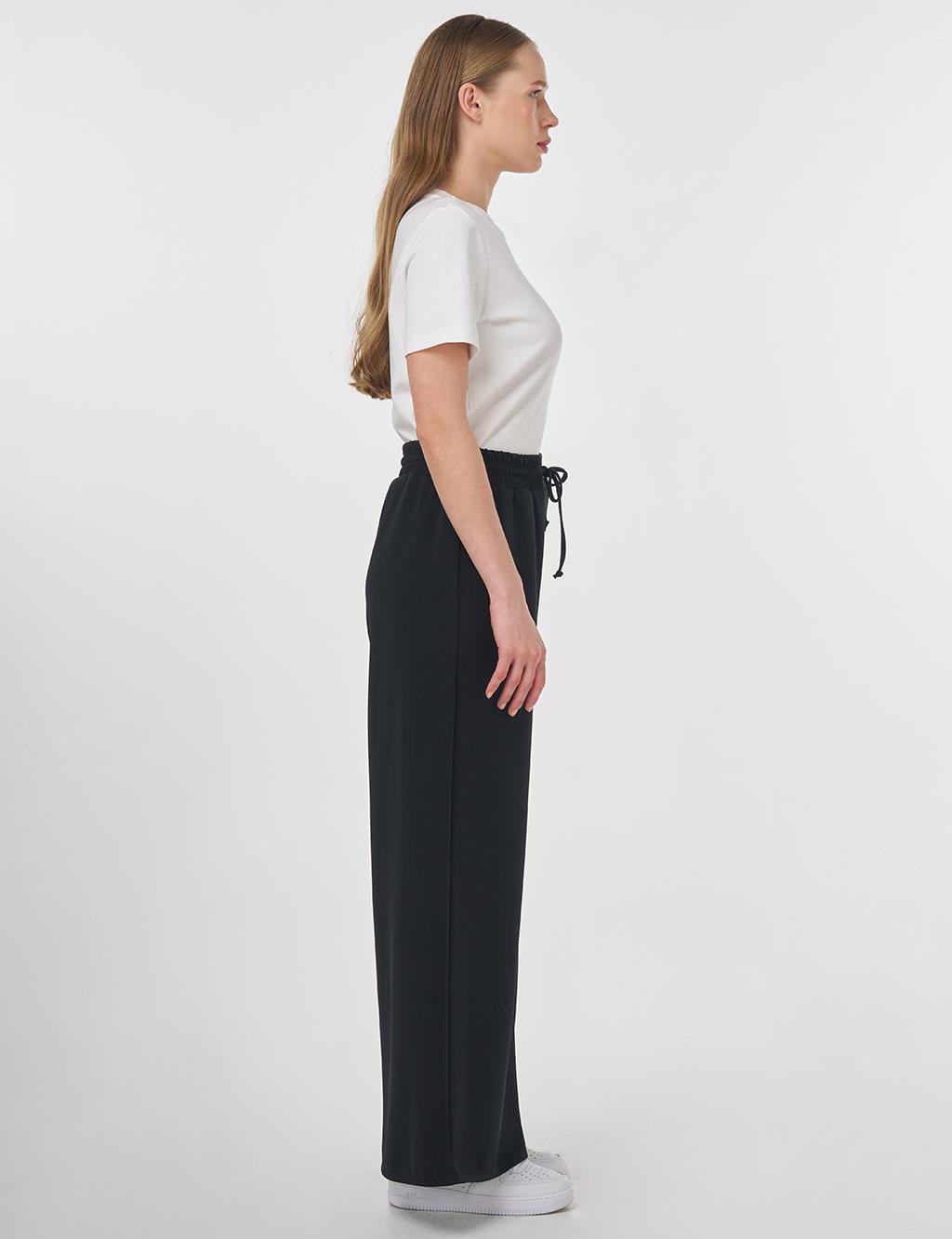 Relaxed Fit Pants Black 