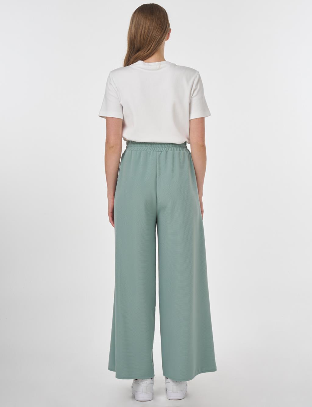Rahat Kesim Pantolon Mint